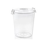 MBB ETİCARET Plus Şeffaf Bakliyat Kovası 50 Litre Royaleks-ASD173