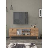 Mbes Mobilya Mbes Mobilya Esin 160 cm Tv Sehpasi Atlantik Çam - Ceviz