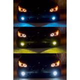 MBGL H1 - 3 Renk Xenon Şimşek Etkili 3 Renk Deli Mavi - Sarı- Kristal Beyaz Led Zenon Led Xenon