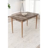 Mbi Konsept Mbi Konsept yemek Masası 72*112 cm 1. Kalite Sabit Mdf Lam Masa gürgen Ağacı Ayak - Cappucino