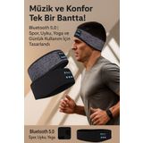 MBK Bluetooth’lu Uyku Bandı Kulaklık Kablosuz Müzikli Göz Bandı Meditasyon, Seyahat, Uyku İçin