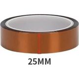 Mbl 25mm Kapton Bant. Isıya Dayanıklı Termal Bant, Isı Yalıtım Bandı. PCB Devre, Pil Tamir Onarım Bandı. - 25 mm