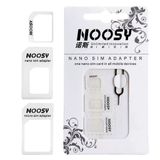 MBL Noosy Nano ve Mikro Sim Kart Adaptörü+İğne Set BEYAZ