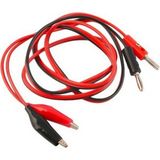 Mbl Psu Kablo Güç Kaynağı Bağlantı Kablosu Krokodil+Banana 100CM - Elektrik Kablosu
