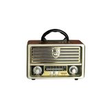 mbteknoloji Mbteknolojim Meier M-113bt Açık Gold Renk Nostaljik Radyo Ahşap Görünümlü Mbt12
