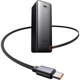 MC-3181 3 In 1 10000MAH 30W LED Ekranlı Powerbank ve Sarj Aleti (Dahili Geri Çekilebilir Kablo + U