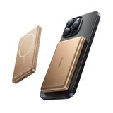 MC-4642 5000mAh 20W Metal Ultra İnce Manyetik Kablosuz Powerbank