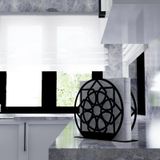 M&c Concept Motif Model-22 Metal Desenli Peçetelik - Siyah