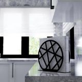 M&c Concept Motif Model-24 Metal Desenli Peçetelik - Siyah