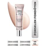 Mc Ellyn Saten Görünüm Porselen Fondöten Waterproof - 03 Buğday Ten - Bej