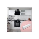MC Led Mat Beyaz Yapışkanlı Folyo Mutfak Dolabı Kaplama Folyosu 100CM x 10 Metre - 100 x 10 Metre