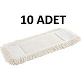 Mc.pierobaby Nemli Mop Bezi Zincir Mob Yedek Bezi 60 cm 10 Adet