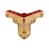 Mc Plastik Aslan Plastik Lükens Ayak 9 Cm Sarı Gold Dolap Vestiyer Tv