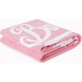 Mc2 Saint Barth Logo Plaj Havlusu Yumuşak Pamuk, Pastel Pembe Yaz Şıklığı