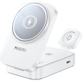 MC36 2500W 1.5m Ekstra 2 Adet 18W USB ve 2 Adet 65W Type-C Çıkışlı Priz Uzatıcı | Siyah - Çok Renkli