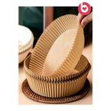 MCA Deerhome Air Fryer Pişirme Kağıdı 50 Adet Hava Fritözü Pişirme Kağıdı Airfryer Yağsız Firitöz