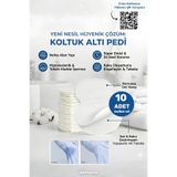 MCA Deerhome Tek Kullanımlık Koltuk Altı Pedi Tüm Gün Ter Emici Yapraklar 10 Adet