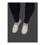 MCASERING Anne Kız Full Ortapedik Şık Fashion Tasarımlı Kaymaz Taban Dolgu Topuk Günlük Babet Spor Ayakkabı