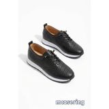 MCASERING Lüx Ortopedik Tabanlı Günlük Spor Kadın Babet Sneaker Ayakkabısı özel numara 41 -42 5447