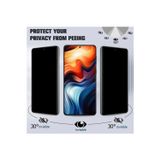 Mcasering Xiaomi Redmi Note 10 S Mat Hayalet Privacy Kırılmaz Cam Seramik Nano Ekran Koruyucu