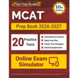 MCAT Prep Book 2026-2027: 20 Full-Length Practice Tests + MCAT Study Guide + Online Exam Simulator: [10th Edition]