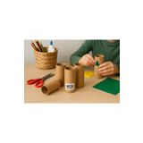 Mçb Group 10 Adet Karton Masura Silindir Kutu Postüp Rulo Kargo Tüpü Korumalık Koli 25 Cm Uzunluk 8Cm Çap