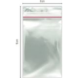 Mçb Group 100 Adet Bantlı Jelatin 8X15 cm Yapışkanlı Poşet Ambalaj Paketleme Kına Poşeti Çerez - 8 x 15 cm