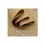 Mçb Group 100 Adet Kalın Kraft Kağıt 70x100 Cm Kahverengi Ambalaj Kağıdı Çeyiz Paketleme Koli Kağıdı 90 gr