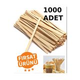 Mçb Group 1000 Adet Tahta Ahşap Karıştırıcı Çay Kahve Kaşığı Kaşık Karıştırma Çubuğu