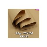 Mçb Group 25 Adet Kalın Kraft Kağıt 70x100 Cm Kahverengi Ambalaj Kağıdı Çeyiz Paketleme Koli Kağıdı 90 gr