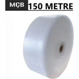 Mçb Group 30 cm x 150 Metre Balonlu Ambalaj Naylonu Pat Pat Havalı Naylon Balonlu Naylon Pıtpıt Patpat - Şeffaf