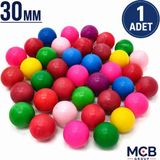 Mçb Group 30 mm Zıplayan Top Kauçuk Oyuncak Top Yüksek Zıplama Dayanıklı 1 Adet Renk Stok Durumuna Göre Gönderilir