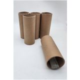 Mçb Group 5 Adet Karton Masura Silindir Kutu Postüp Rulo Kargo Tüpü Korumalık Kutu 20 Cm Uzunluk 8Cm Çap