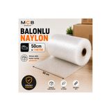 Mçb Group 50 cm x 1 Metre Balonlu Naylon Patpat Ambalaj Naylonu Alınan Adet Kadar Sarılıp Gönderilir