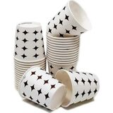 Mçb Group 7 Oz Karton Bardak, 100 Adet, Beyaz, Kullan At Piknik Bardağı - Renkli