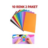 Mçb Group A4 Renkli Fon Kartonu 23x34 10'lu (2'li Paket) 10 Renk