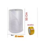 Mçb Group Balonlu Ambalaj Naylonu Pat Pat 50 Cm X 10 Metre 40 gr Baloncuklu Havalı Pıtpıt (KOLİ BANDI HEDİYE)