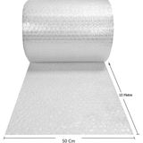 Mçb Group Balonlu Ambalaj Naylonu Pat Pat Havalı Naylon Balonlu Naylon 50 cm x 10 Metre Pıtpıt Patpat - Şeffaf