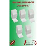 Mçb group Balonlu Naylon 20 Cm X 50 Mt 5-li Set Patpat Pıtpıt Ambalaj, Paketleme, Eşya Koruma Naylonu