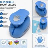 Mçb Group El Izi Şekilli Orta Boy Şekilli Delgeç | Kağıt Fon Kartonu Eva Delgeç | Scrapbook Hobi Delgeci - südor delgeç