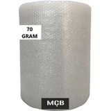 Mçb Group Kalın Balonlu Naylon 50CM x 10 Metre Havalı Naylon Balonlu Naylon 70 gr Pat Pat Pıt Pıt - Gri
