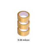 Mçb group Koli Bandı Yapışkan Kuvvetli Koli Bantı 0.38 Mikron 3 Adet 45 Mm X 100 Metre Bant 3 Adet