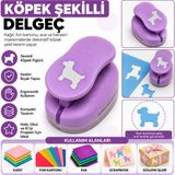 Mçb Group Köpek Şekilli Orta Boy Şekilli Delgeç | Kağıt Fon Kartonu Eva Delgeç | Scrapbook Hobi Delgeci - 1 Adet