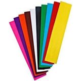Mçb Group Krapon Kağıdı 50X200 cm 10'lu Paket Karışık Renkler 10 Ayrı Renk - 10 Adet