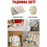Mçb Group Taşınma Paketleme Kağıdı 40X60 cm 100 Adet + Koli Bandı | Tabak Bardak Eşya Ambalaj Seti - 40 x 60 cm