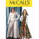 Mccall's Patterns M6819 Kadın Korsan Cadılar Bayramı Cosplay Kostüm Dikiş Deseni, Bedenler 14-22