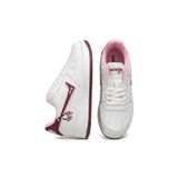 McDark Beyaz Bordo Kadın Sneaker Kirazlı Model Ayakkabı
