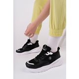 McDark KADIN SİYAH BEYAZ ORTOPEDİK SNEAKER AYAKKABI