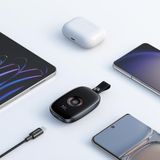 Mcdodo Apple Watch İçin Taşınabilir Dijital Manyetik Kablosuz Şarj Aleti 1200 Mah 2.5 W MC-5230 - Siyah