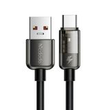 Mcdodo CA-3150 Type-C 100 W LED Işıklı Power Off 1.2 m Siyah Süper Hızlı Data Şarj Kablosu